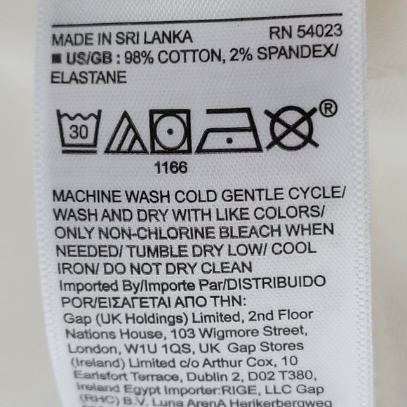 High Rise Big Pockets Utility Pants EUC Off-White 8 SHORT | Banana Republic - Picture 14 of 16